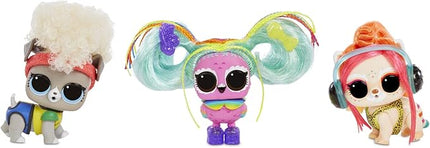 L.O.L. Surprise! Lights Pets with Real Hair & 9 Surprises including Black Light Surprises