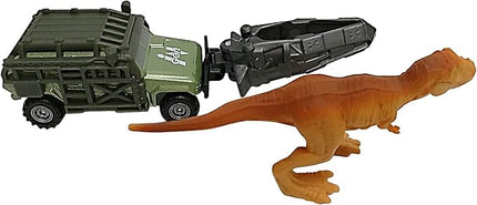 MATCHBOX JURASSIC WORLD DINO TRANSPORTERS TYRANNO-HAULER Vehicle and figure