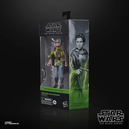STAR WARS The Black Series Princess Leia Organa (Endor) Toy 6-Inch Scale Return of The Jedi Collectible Figure, Ages 4 and Up