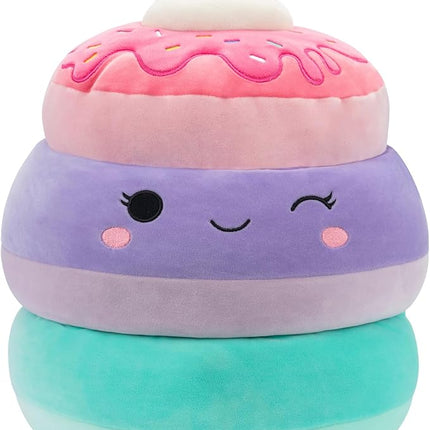 Squishmallows Original 14-Inch Peony Unicorn Pancakes with Whipped Cream - Official Jazwares Large Plush