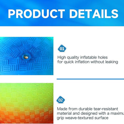 GSE Games & Sports Expert 5"/7"/8.5"/10" Inflatable Playground Ball, Kickball, Bouncy Dodge Ball, Handball for Kid/Adult, Perfect for Recess Ball Games, Gym, Yoga Exercises, Schools Sports Activities