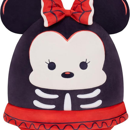 Squishmallows Original 12in Disney Skeleton Minnie Mouse – Official Jazwares Halloween Plush (Medium-Sized)