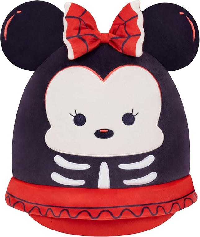 Squishmallows Original 12in Disney Skeleton Minnie Mouse – Official Jazwares Halloween Plush (Medium-Sized)