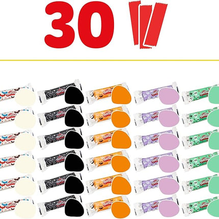 Play-Doh 30 Pack Spooky Colors, Individually Wrapped 1 Ounce Sticks for Halloween, Trick or Treat, or Fall Seasonal Arts & Crafts for Kids 2+