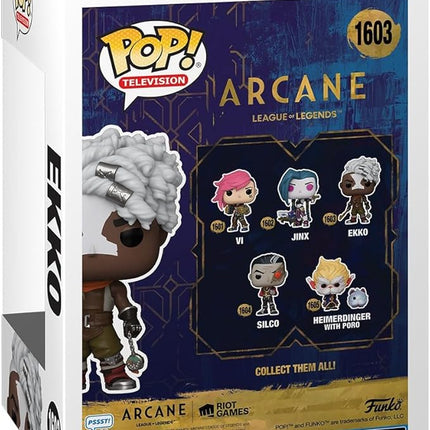 Funko POP TV: Arcane LOL - Ekko - Arcane: League of Legends - Collectable Vinyl Figure - Gift Idea - Official Merchandise - for Kids & Adults - TV Fans - Model Figure for Collectors and Display