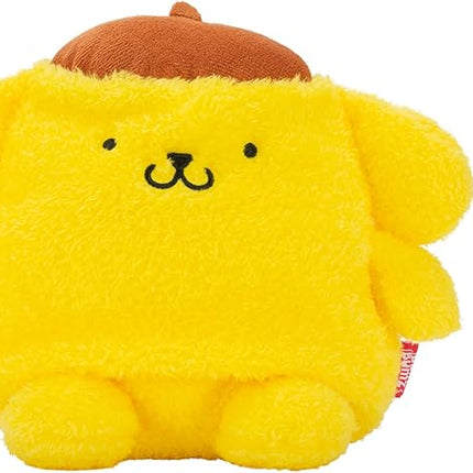 BumBumz 7.5-inch Hello Kitty and Friends Bumz - Classic Pompompurin Plush - Collectible Sanrio Toy - from The Makers of Original Squishmallows - Ages 3+