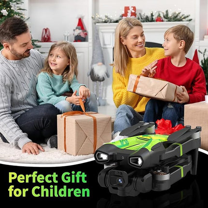 M18 Brushless Motor Drone with 4K Camera Mini RC Quadcopter for Adults Dual Cameras Optical Flow Positioning