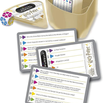 Hasbro Gaming Trivial Pursuit: Wizarding World Harry Potter Edition Compact Trivia Game, 2+ Players, 600 Trivia Questions, 8+ (Amazon Exclusive)