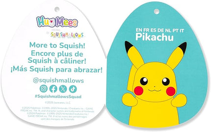 Squishmallows Original Pokémon 10in Pikachu HugMees – Ultrasoft Official Jazwares Plush (Medium-Sized)