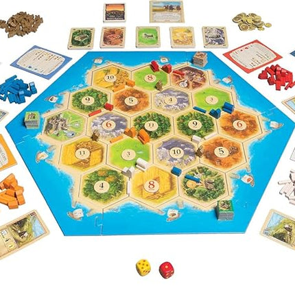 CATAN Traders & Barbarians Board Game Expansion - Customize Your Asmodee CATAN Experience, Strategy Game, Family Game for Kids and Adults, Ages 12+, 3-4 Players, 90 Minute Playtime