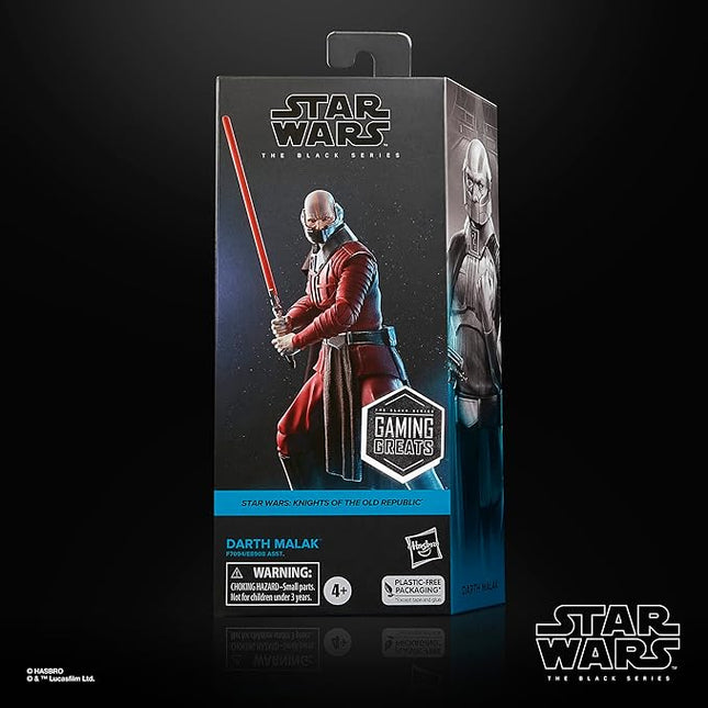 STAR WARS The Black Series Darth Malak, Knights of The Old Republic 6-Inch Collectible Action Figures, Ages 4 and Up