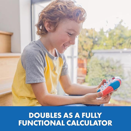 Educational Insights Math Whiz - Electronic Math Games, Addition, Subtraction, Division, and Multiplication Game, Handheld Games for Kids, Interactive STEM Learning Tools for Ages 6+