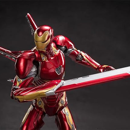 OVONNI 7 Inch MK50Ironman(Deluxe Version) Collectible Action Figure,All Joints Movable,Multi Weapon Accessories
