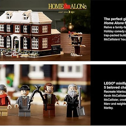Lego Ideas Home Alone Exclusive Building Set 21330, for ages 18+