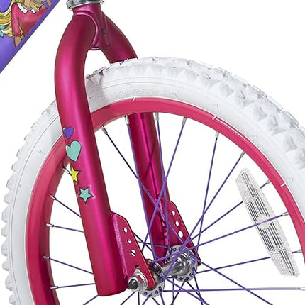 Dynacraft Barbie 12-18 Inch Girls BMX Bike for Age 3-9 Years - Fun and Stylish Design, Sturdy and Durable, Perfect for Kids Learning to Ride, Easy to Assemble, Ideal for Young Riders