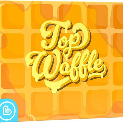Top Waffle Card Game - Beautifully Delicious Game for Kids, Teens, Adults, and Family Game Night - Great Gift for Ages 7+, 2-6 Players, 30-45 Minutes