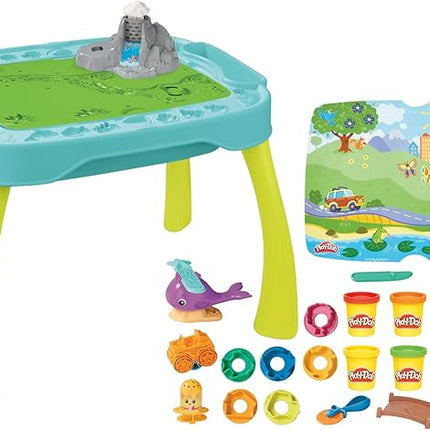 Play-Doh All-in-One Creativity Starter Station Activity Table, Preschool Toys for 3 Year Old Boys & Girls & Up, Starter Sets