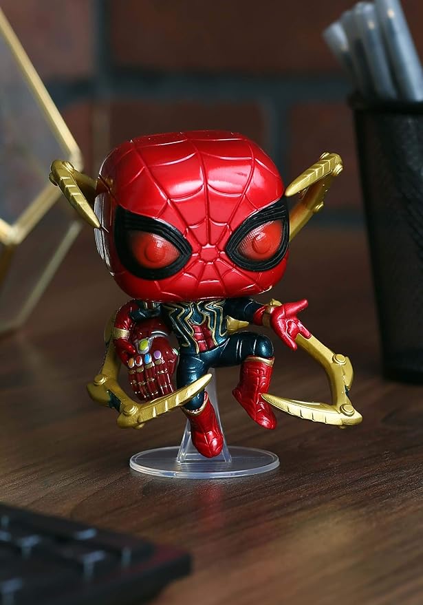 Funko Pop Marvel: Avengers Endgame - Iron Spider with Nano Gauntlet - Collectable Vinyl Figure - Gift Idea - Official Merchandise - Toys for Kids & Adults - Superheroes Fans