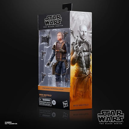 STAR WARS The Black Series Migs Mayfeld Toy 6-Inch-Scale The Mandalorian Collectible Action Figure, Toys for Kids Ages 4 and Up