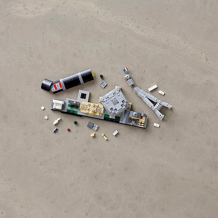 LEGO Architecture Paris Model Building Set - Detailed Display Building Blocks for Kids, Boys and Girls, Ages 12+ - Gift for Travelers - 21044