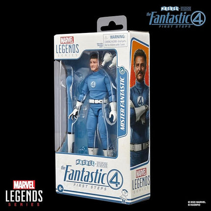 Marvel Legends Series Mister Fantastic, The Fantastic Four: First Steps Movie, Reed Richards Collectible 6 Inch Action Figure Toy