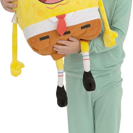 Spongebob Kids Bedding Super Soft Plush Cuddle Pillow Buddy, One Size, By Franco