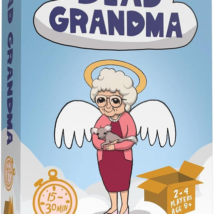 Dead Grandma: A Card Game of Inheritance - Fun and Clever Family Game for Adults, Teens, and Kids - Strategic Party Play for 2-4 Players