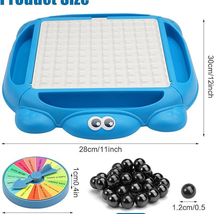 Upgraded Magnetic Chess Game Set,Magnet Board Games with 32 Magnetic Stones,Strategy Game,Family Game Party Game for Kids and Adults