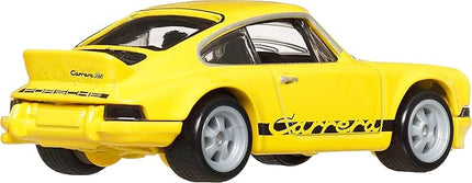 Hot Wheels Premium Car Culture Hammer Drop 1:64 Scale Die-Cast Porsche 911 Carrera RS 2.7 Vehicle with Real Riders Tires & Metal/Metal Body & Chassis
