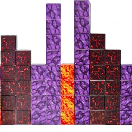 Magnetic Building Blocks - Build a Magnetic World Set DIY Creative Combo Suitable for 3 4 5 6 Years Old Boys and Girls Pre-School STEM Teaching(32pcs)