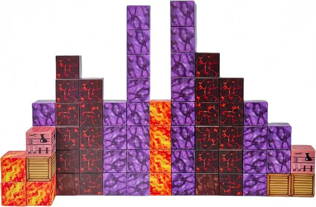 Magnetic Building Blocks - Build a Magnetic World Set DIY Creative Combo Suitable for 3 4 5 6 Years Old Boys and Girls Pre-School STEM Teaching(32pcs)