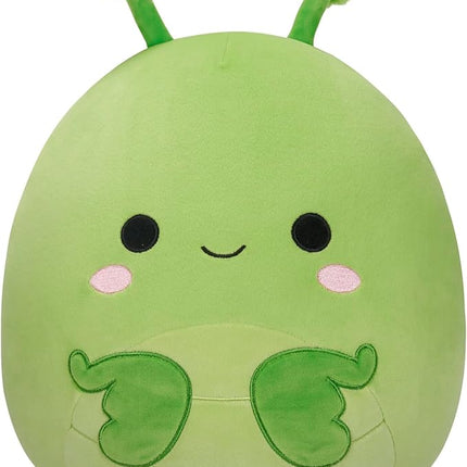 Squishmallows Original 12-Inch Trenton Green Praying Mantis with Sparkle Wings - Official Jazwares Plush