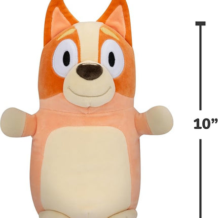Squishmallows Original Bluey 10-Inch Bingo HugMees - Medium-Sized Ultrasoft Official Jazwares Plush