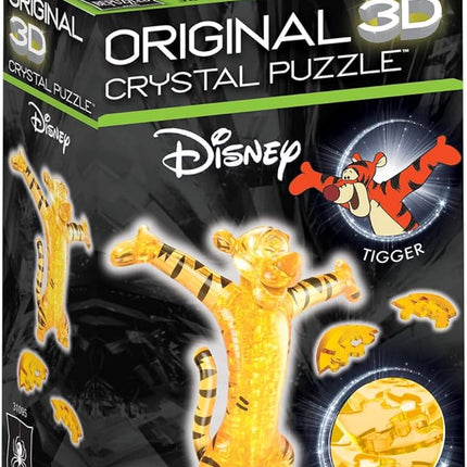 BePuzzled | Disney Tigger Original 3D Crystal Puzzle, Ages 12 and Up