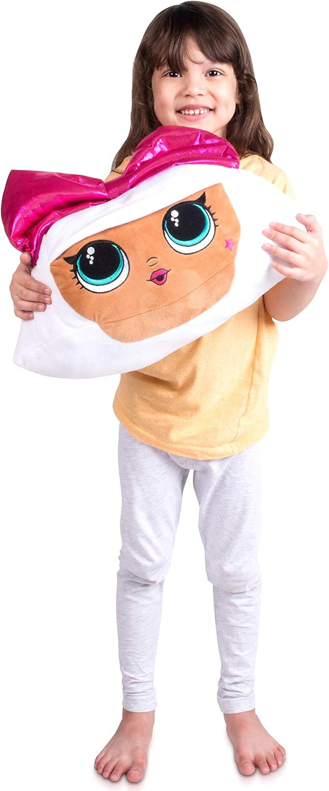 Franco Kids Bedding Soft Plush Cuddle Pillow Buddy, One Size, LOL Surprise Diva