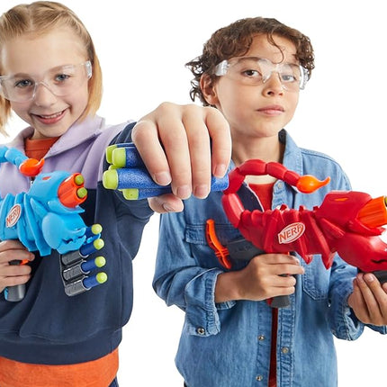 Wild Venompack, Includes 2 Easy Play Nerf Blasters, Scorpion Designs, 20 Nerf Elite Darts, Snake Toys, Ages 6+ (Amazon Exclusive)