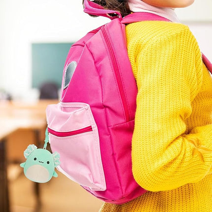 Squishmallows Original Clip 5-Pack – Boyle Fruit Bat, Dianalee Chipmunk, Theodore Roadrunner, Earling Mushroom Bat, Truman Turtle