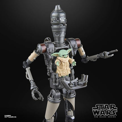 STAR WARS The Black Series IG-12 & Grogu, The Mandalorian Deluxe Collectible 6 Inch Action Figure 2-Pack