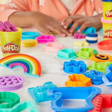 Play-Doh Holiday Set of Tools, 43 Accessories & 10 Modeling Compound Colors, Non Candy Halloween Handout Toys & Party Favors, Kids Arts & Crafts, Preschool Toys, Ages 3+ (Amazon Exclusive)