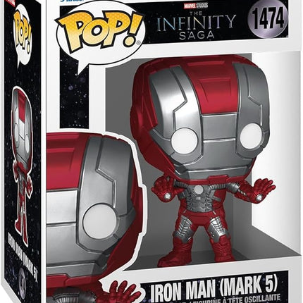 Funko Pop Marvel: Infinity Saga - Iron Man - (Mark 5) - Collectable Vinyl Figure - Gift Idea - Official Merchandise - Toys for Kids & Adults - Superheroes Fans - Model Figure for Collectors