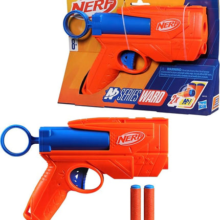 Nerf N Series Ward Blaster, 2 N1 Darts Compatible Only N Series Blasters, Kids Outdoor Games, Ages 8+