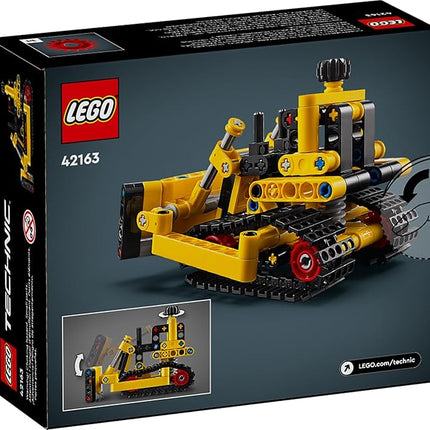 LEGO Technic Heavy-Duty Bulldozer Building Set, Kids’ Construction Toy, Vehicle Gift for Boys and Girls Ages 7 and Up, 42163