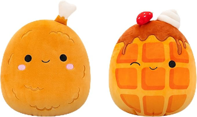 Squishmallows Original FlipAMallows 8in Chicken and Waffles Flippable Plush - Official Jazwares Product (Little)