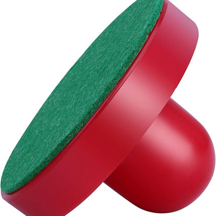 URATOT Air Hockey Accessories - Pushers, Pucks & Paddles (4 Pushers, 8 Red Pucks, 8 Green Pads)