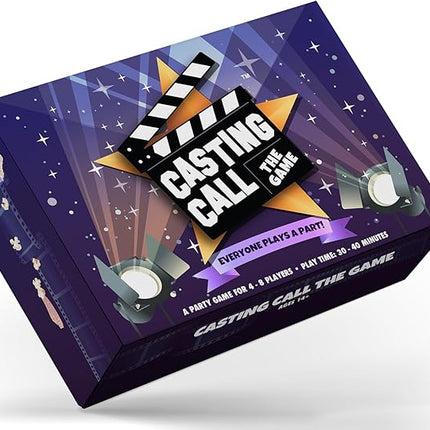 Casting Call Original Edition - Party Card Game - Hilarious Hollywood Theme Card Game for Family Game Night - for Adults and Teens - 4-8 Players, Play Time 30-40 Minutes