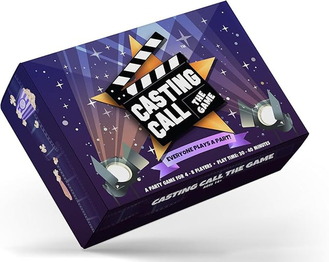 Casting Call Original Edition - Party Card Game - Hilarious Hollywood Theme Card Game for Family Game Night - for Adults and Teens - 4-8 Players, Play Time 30-40 Minutes