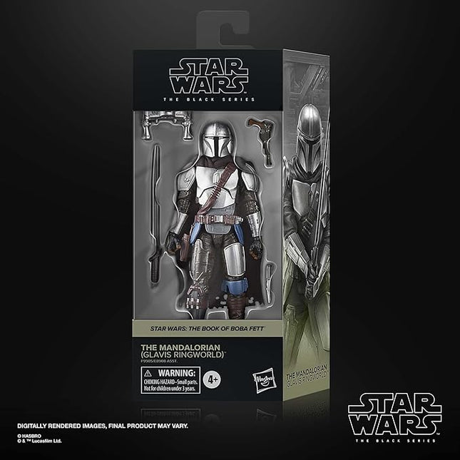 STAR WARS The Black Series The Mandalorian (Glavis Ringworld), The Book of Boba Fett 6-Inch Collectible Action Figures, Ages 4 and Up