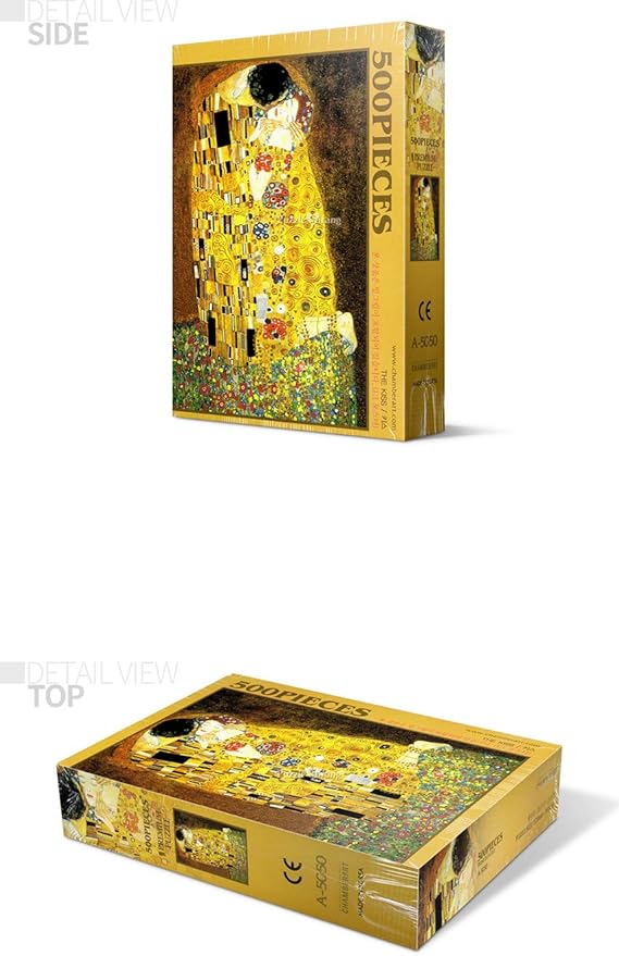 CHAMBERART 500 Piece Premium Jigsaw Puzzle The Kiss A-5050