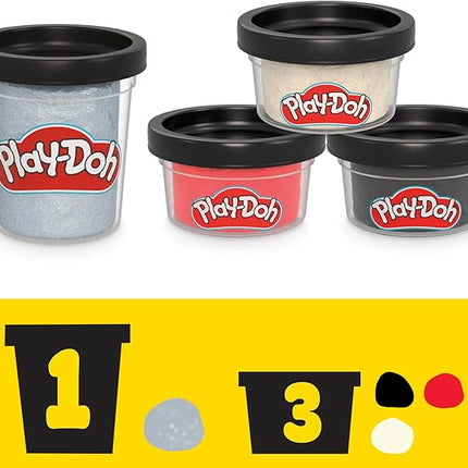 Play-Doh Star Wars: The Mandalorian Launching Speeder Playset, Bendy Grogu & 4 Inch Mando Action Figures, Imagination Toys for 4 Year Old Boys & Girls & Up