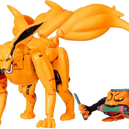 Transformers Collaborative Naruto Shippuden, Kurama & Gamakichi, Anime Toys, Action Figures, 8+